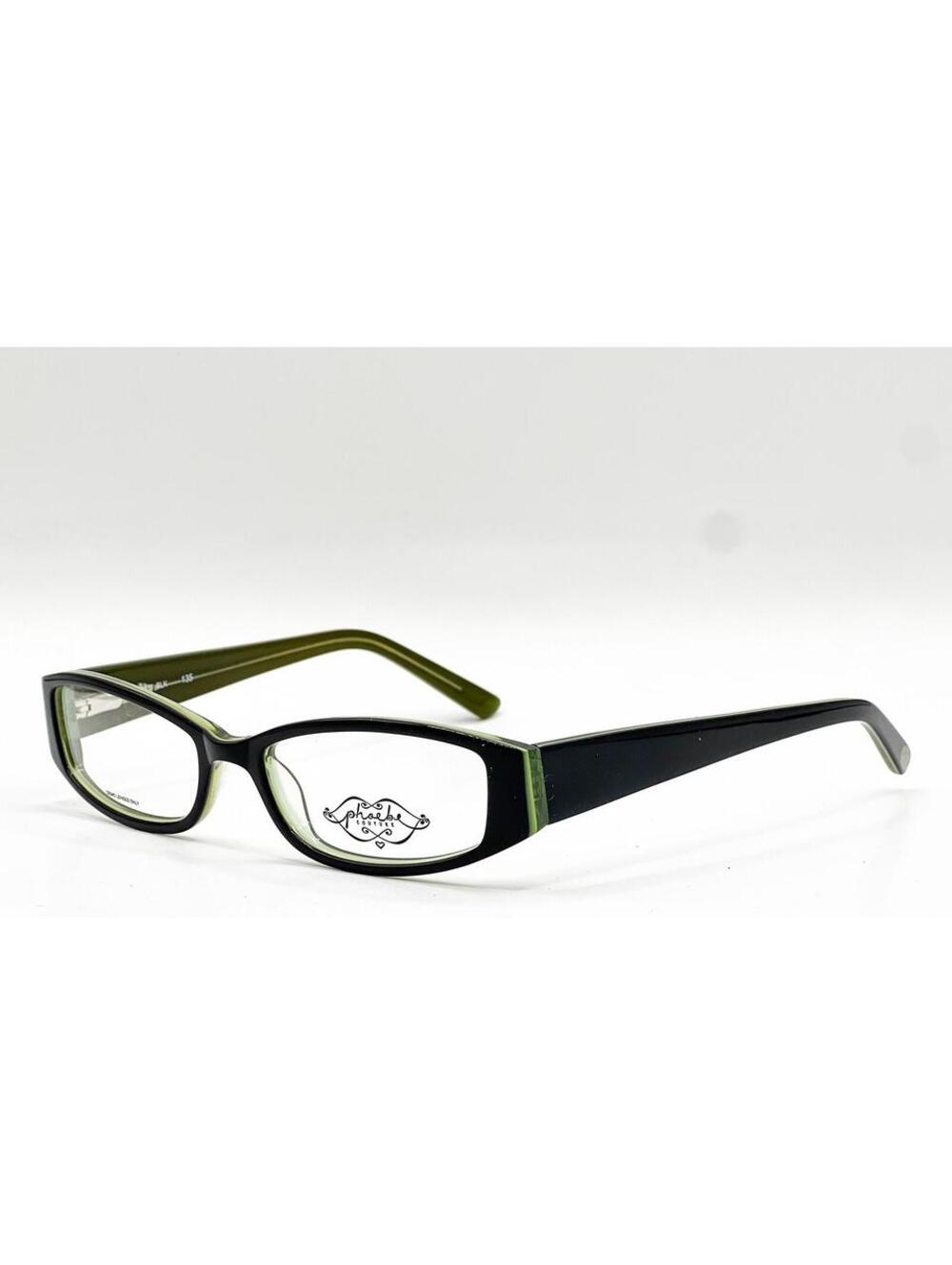 Phoebe Couture P231 Blk Black Authentic Eyeglasses 50-16-135